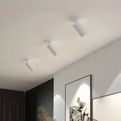Arcchio vgradno reflektorsko svetilo Davin, belo, cilinder, komplet 2 - Dnevna soba/jedilnica - Sodobni - bela - Kovina
