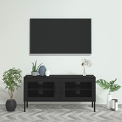 TV ormaric crni 105 x 35 x 50 cm celicni