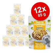 APPLAWS Taste Toppers u juhi vrecice 12 x 85 g - Govedina s mahunama, batatom i crvenom paprikom