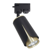 Spot svetlo za šinski sistem FLOWER 1xGU10/8W/230V crna