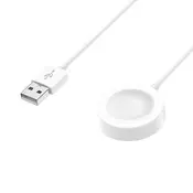 Polnilec Techsuit THC1 za pametno uro Huawei Watch GT5 Pro/GT5/4/4 Pro/Ultimate/GT3 SE/Buds - bel