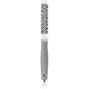 Olivia Garden Expert Shine Wavy Bristles White&Grey krtača za lase průměr 15 mm 1 kos