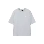 Pull&Bear Majica STWD  golobje modra / bela