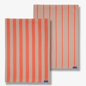 Bombažne kuhinjske krpe v kompletu 2 ks 50x70 cm Stripes – Mette Ditmer Denmark