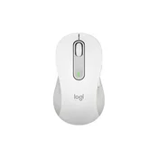 Miška LOGITECH Signature M650, velikost L, brezžična, bluetooth, LEFT, bela