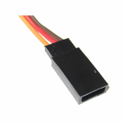 Servo kabel JR, moški prikluček 30 cm, 0,25 mm2, PVC, ploščat