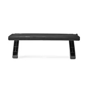 Nedis ERGOSTS100BK - Ergonomska polica za zaslon | Večnamenska | Črna