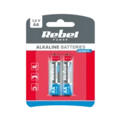 slomart Baterija Rebel Extreme LR06 AA alkalna, 2 kosa