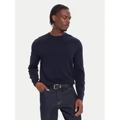 Calvin Klein Pulover LV04LB305G Mornarsko modra Regular Fit
