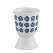 shumee Skodelica za jajca Cilio Amici, porcelan, premer 5 x 7 cm, modre pike