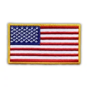 shumee Našitek zastave Združenih držav Amerike - samolepilna podlaga - vezen našitek/značka/emblem