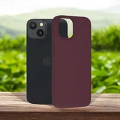 Infostyle Silikonski ovitek Dark Green/Plum za iPhone 14 Pro Max Vijolična/TPU silikon