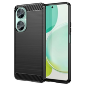 TPU gel ovitek Brushed Carbon za Huawei Nova 11i - črn