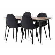 jedilnica set Dallas 4045 75x80x140cm