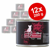 Varčno pakiranje Catz Finefood Purrrr 12 x 200/190 g - Št. 113 ovčetina (6 x 200 g)