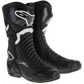 Alpinestars S-MX 6 motorističke čizme crno-bijele