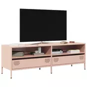 TV ormaric ružicasti 135x39x43,5 cm hladno valjani celik