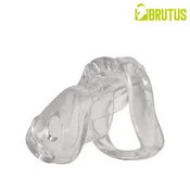 Brutus Clicklock Chastity Cage Clear