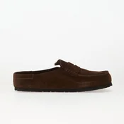 BIRKENSTOCK Nizki natikači Naples  temno rjava