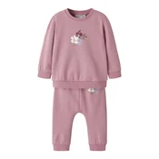 NAME IT Trenirka za tek NBFVRillie meta/mauve/bordo/bela