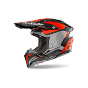 Motocross kaciga Airoh Aviator 3 Sabre 2024 sjajna narančasta
