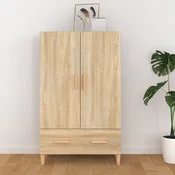 Vidaxl vidaXL Visoka omarica sonoma hrast 70x31x115 cm, material na osnovi lesa