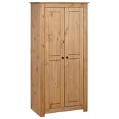 Vidaxl Garderobna omara 80x50x171,5 cm trdna borovina Panama Range