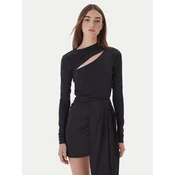PINKO Bluza Corazon 106085 A308 Črna Regular Fit