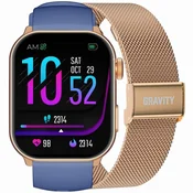 shumee Unisex pametna ura gravity GT28-8 - klici prek Bluetootha, dodaten pašček (sg037g)