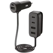 Punjac za auto s hubom ttec - SmartCharger 6in1, crni