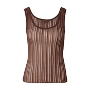 GUESS Top z naramnicami AUDREY rjava