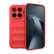 Xiaomi 17T GIGAPACK silikonska maska za telefon – otporna na udarce, 3D, crvena