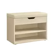 Songmics Klop za čevlje 30x60x44 cm bež