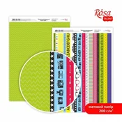Papirji za scrapbooking Color Style A4 - No. 7