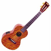 Mahalo Electric-Acoustic Tenor ukulele Trans Brown
