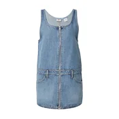 LEVIS ® Obleka Mini Zip Dress svetlo modra