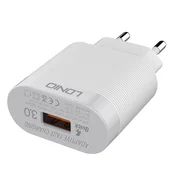 Kucni punjac LDNIO A303Q USB 5V/ 3A (18W) FAST CHARGING QC 3.0 sa kablom USB na Type-C beli