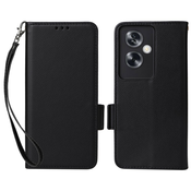 Etui Litchi Wallet za OnePlus Nord N30 SE - črn