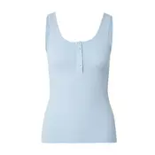 PIECES Top PCKITTE  svetlo modra