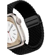 Stiger Zamenska narukvica za pametni sat za Apple Watch, Crna