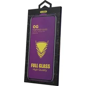 OG Premium kaljeno steklo Motorola Moto G04/G24/G24 Power/E14, celotno - črno