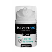 SOLVERX MEN SOFT krema za obraz 50 ml