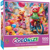 Masterpieces - Puzzle Colorize - Čudovita dežela medvedkov - 1 000 kosov