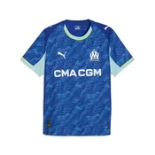 PUMA Olympique Marseille 25/26 Authentic Third Jersey Men, Sport, Vivid Blue/Azure, XL