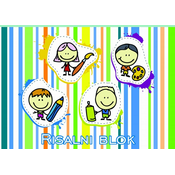 Muflon risalni blok A3 Junior, 10 listni