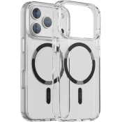 Dviced prozoren ovitek MagSafe za iPhone 17 Pro - črn