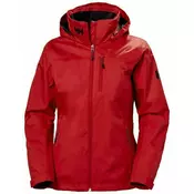 Helly Hansen W Crew Hooded Midlayer Jacket Red S