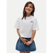 Tommy Hilfiger Majica KG0KG09465 Bela Regular Fit