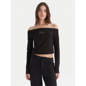 HUGO Bluza Dolder 50546931 Črna Slim Fit