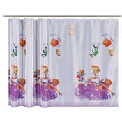 shumee Otroška zavesa SPACE JAM Zajček Dugušek RISANKA 550x150 TRAK